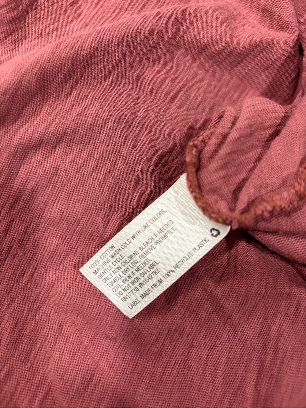 Universal Thread V-Neck Short Sleeve Maxi Dress - Burgundy - Picture 6 of 6